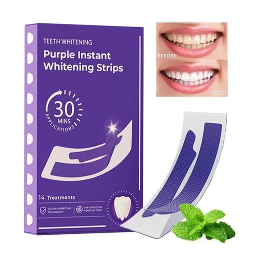 Purple Teeth Whitening Strips